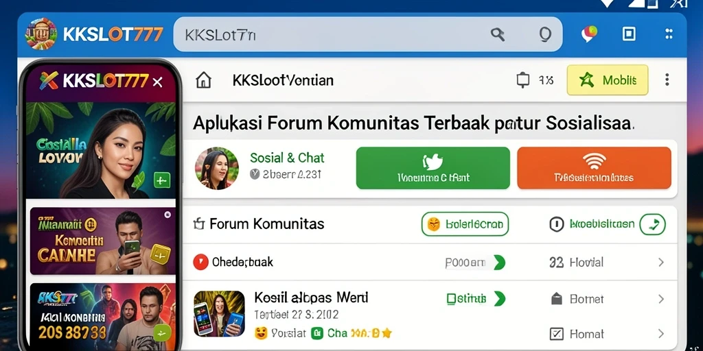 Tampilan antarmuka KKSLOT777 yang menarik dan interaktif.