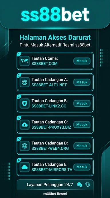 Tampilan link alternatif ss88bet